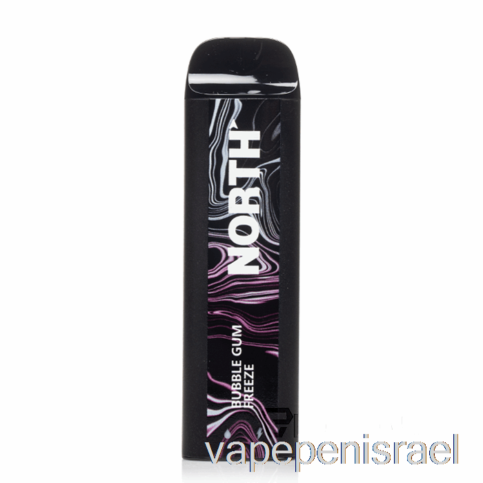 חד פעמי Vape Israel North 5000 הקפאת מסטיק חד פעמית